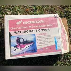 Honda Watercraft/ Jet ski- Aquatrax Storage Cover Models Red/Black